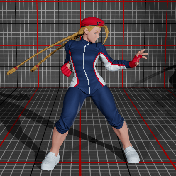Street fighter's Cammy - Finished Projects - Blender Artists Community